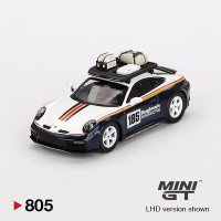 MGT00805 Porsche 911 Dakar Rallye Design Package White/Gentian Blue Metallic