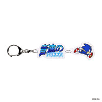 Sonic The Hedgehog: Double Acrylic Key Chain 1. Sonic