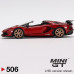 MGT00506 Lamborghini Aventador SVJ Roadster Rosso Efesto