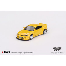 MGT00643 Nissan Silvia (S15) Rocket Bunny Bronze Yellow